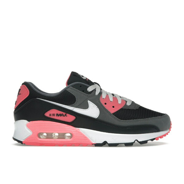 Nike ナイキ メンズ スニーカー  【Nike Air Max 90 Black Sunset Pulse】  大きさ US_9.5(27.5珊) Black/Iron Grey/Sunset Pulse/White