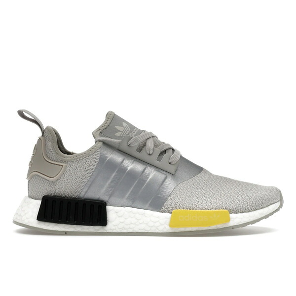 adidas アディダス メンズ スニーカー  【adidas NMD_R1 Metal Gray】  大きさ US_8.5(26.5珊) Metal Gray/Yellow/Core Black