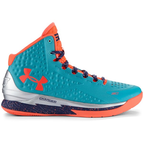 Under Armour アンダーアーマー メンズ スニーカー  【UA Curry 1 SC30 Select】  大きさ US_10(28.0珊) Hyper Green/Purple-Blitz Orange