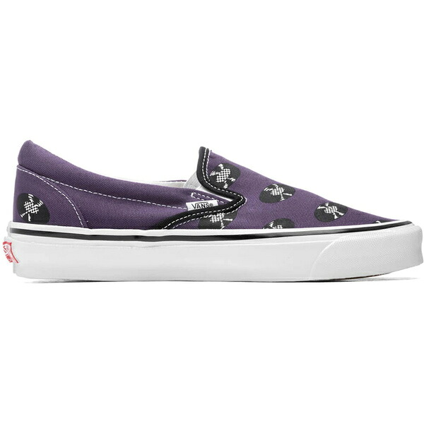 Vans バンズ メンズ スニーカー  【Vans OG Classic Slip-On Wacko Maria Purple Records】  大きさ US_9.5(27.5珊) Purple/True White