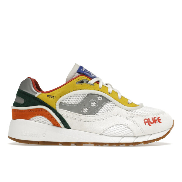 Saucony サッカニー メンズ スニーカー  【Saucony Shadow 6000 Alife (2022)】  大きさ US_M_13 White/Multi-Color