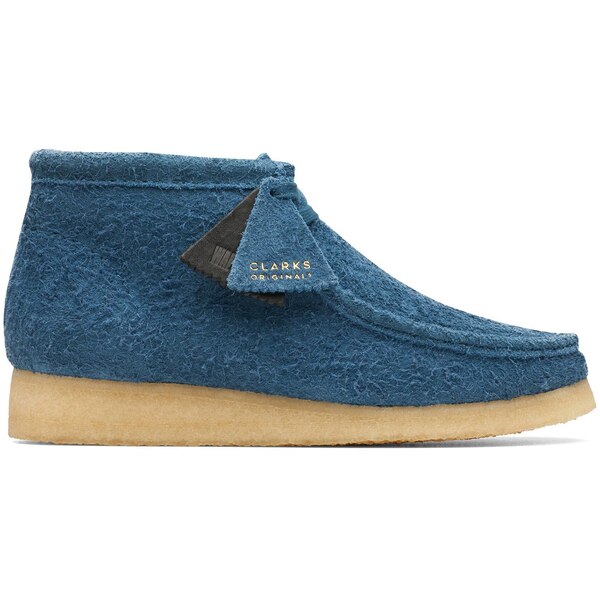Clarks クラークス メンズ スニーカー  【Clarks Originals Wallabee Hairy Suede Deep Blue】  大きさ US_12(30.0珊) Deep Blue