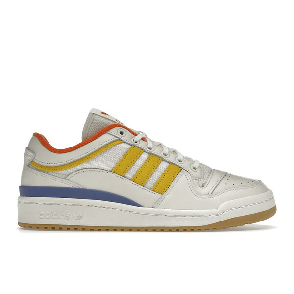 adidas アディダス メンズ スニーカー  【adidas Forum Low Wood Wood Yellow】  大きさ US_12.5(30.5珊) White/Off White/Yellow/Altered Amber