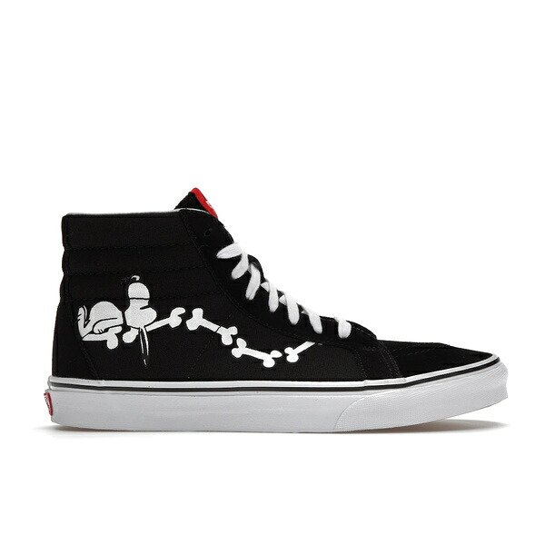 Vans バンズ メンズ スニーカー  【Vans Sk8-Hi Re-Issue Peanuts Snoopy Bones (2017)】  大いさ US_10(28.0糎) Snoopy Bones/Black