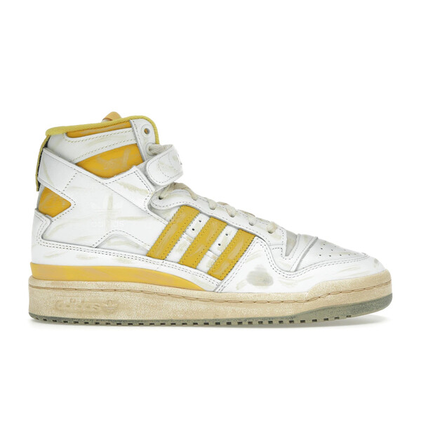 adidas アディダス メンズ スニーカー  【adidas Forum 84 Hi AEC White Hazy Yellow】  大きさ US_10(28.0珊) Cloud White/Hazy Yellow/Cloud White