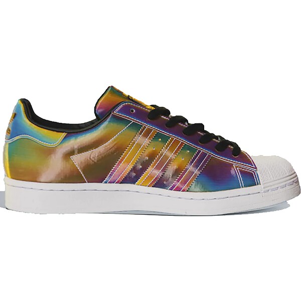 adidas アディダス メンズ スニーカー  【adidas Superstar Iridescent Rainbow】  大いさ US_M_4 Footwear White/Supplier Colour/Core Black