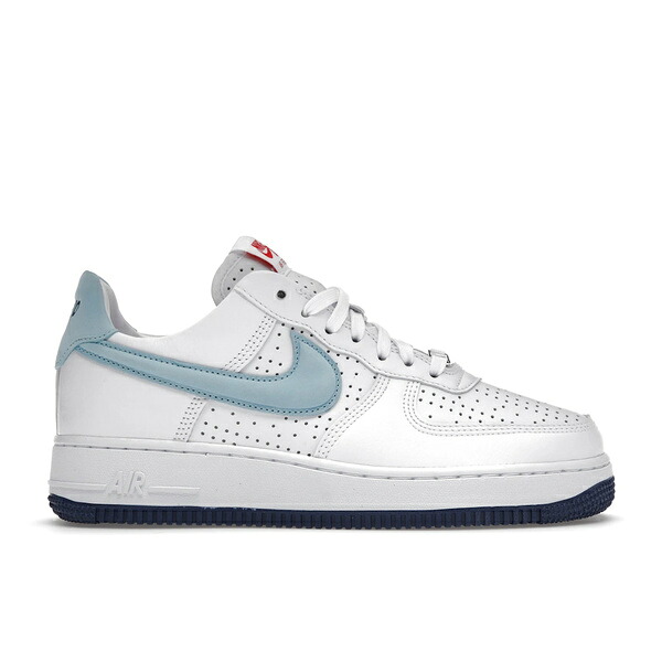 Nike ナイキ メンズ スニーカー  【Nike Air Force 1 Low Puerto Rico (2022)】  大きさ US_9(27.0珊) White/Blue Gale-White