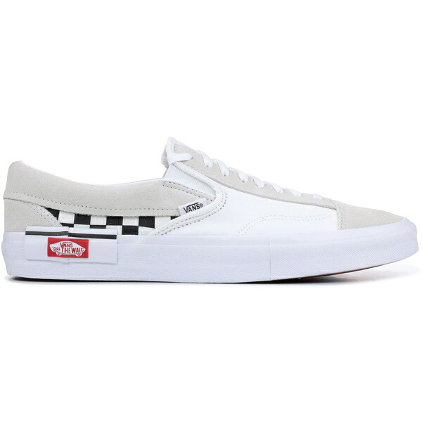 Vans バンズ メンズ スニーカー  【Vans Slip-On Cap Checkerboard】  大きさ US_6(24.0珊) True White/Black