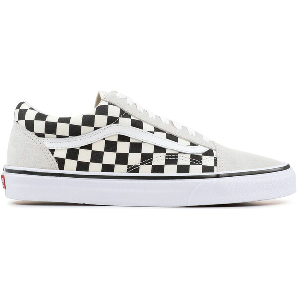 Vans バンズ メンズ スニーカー  【Vans Old Skool Checkerboard】  大きさ US_7(25.0珊) White/Black