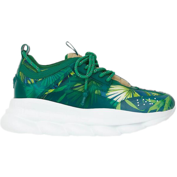 Versace ヴェルサーチ メンズ スニーカー  【Versace Chain Reaction Concepts JLO 2000】  大きさ US_7(25.0珊) Green/Green-White