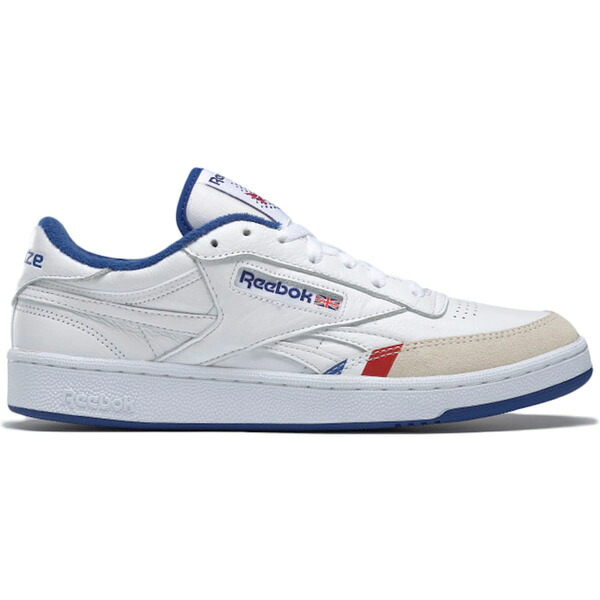 Reebok リーボック メンズ スニーカー  【Reebok Club C Revenge Bronze 56K White】  大きさ US_8(26.0珊) White/True Grey 1-Cobalt