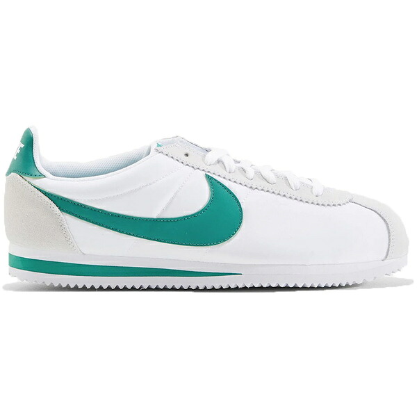 Nike ナイキ メンズ スニーカー  【Nike Classic Cortez Nylon Green Noise】  大きさ US_10.5(28.5珊) White/Green Noise