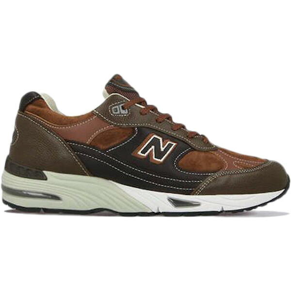 New Balance ニュー平衡にする メンズ スニーカー  【New Balance 991 MiUK Brown】  大きさ US_8(26.0珊) Brown/Dark Brown