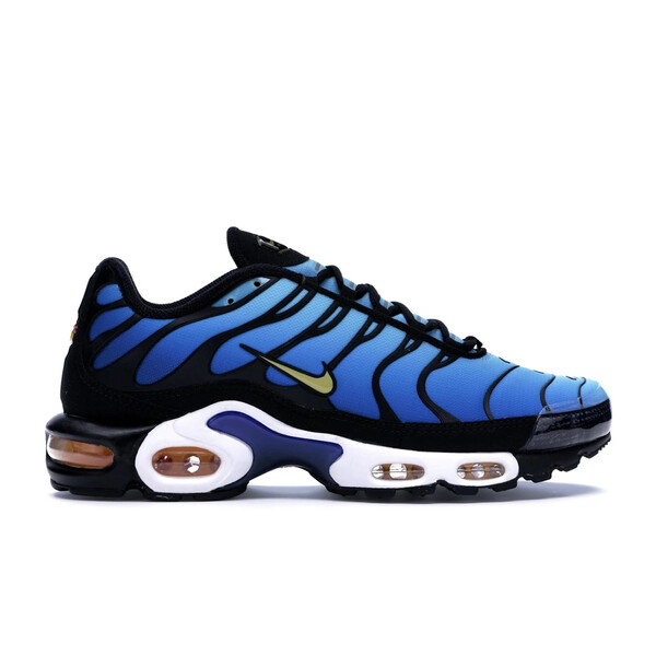 Nike ナイキ メンズ スニーカー  【Nike Air Max Plus OG Hyper Blue (2018)】  大きさ US_12(30.0糎) Black/Chamois-Sky Blue-Hyper Blue