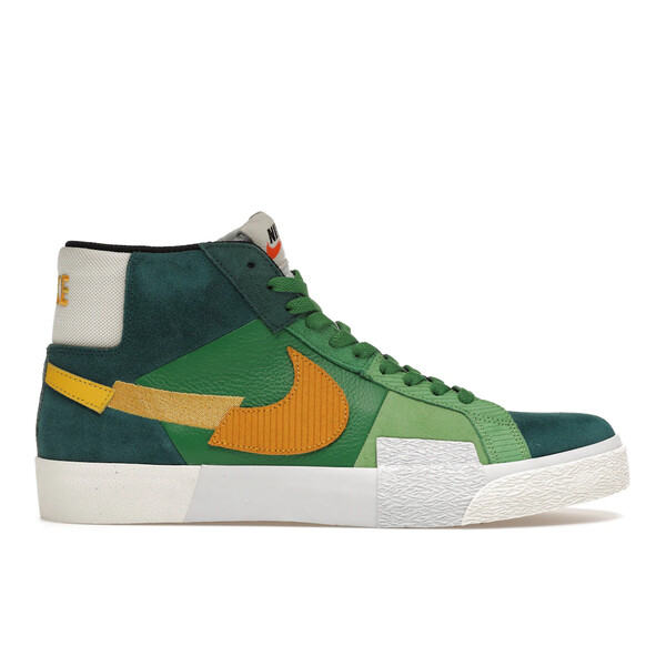 Nike ナイキ メンズ スニーカー  【Nike Blazer Mid Mosaic Green】  大いさ US_11(29.0糎) Aloe Verde/Rainforest/Spinach Green/University Gold