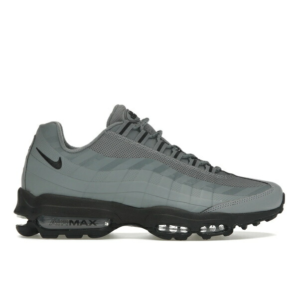 Nike ナイキ メンズ スニーカー  【Nike Air Max 95 Ultra Caution Strip Black Chrome Grey】  大きさ US_12.5(30.5珊) Black/Chrome Grey