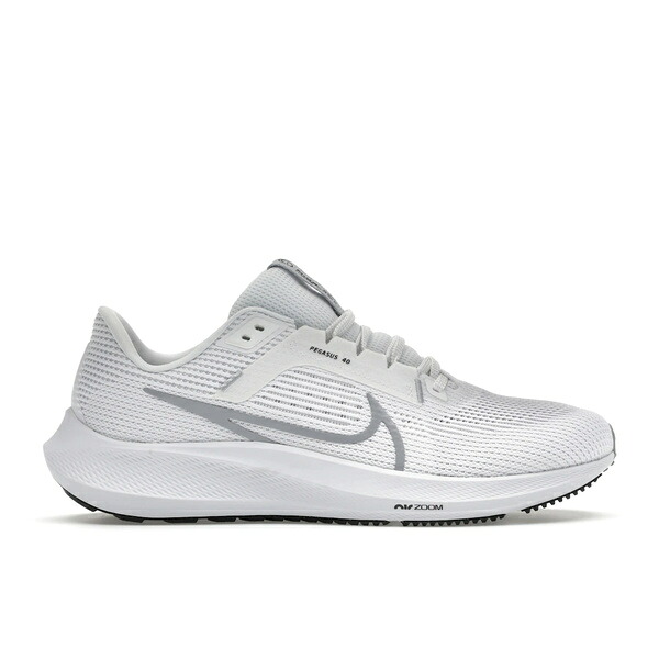 Nike ナイキ メンズ スニーカー  【Nike Air Zoom Pegasus 40 White Black Photon Dust】  大きさ US_M_13 White/Black/Photon Dust/Wolf Grey