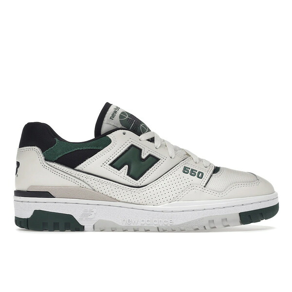New Balance ニュー平衡にする メンズ スニーカー  【New Balance 550 Sea Salt Pine Green】  大きさ US_12(30.0珊) Sea Salt/Pine Green/Black