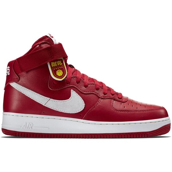 Nike ナイキ メンズ スニーカー  【Nike Air Force 1 High NAI-KE Gym Red (2015)】  大きさ US_M_13 Gym Red/Summit White