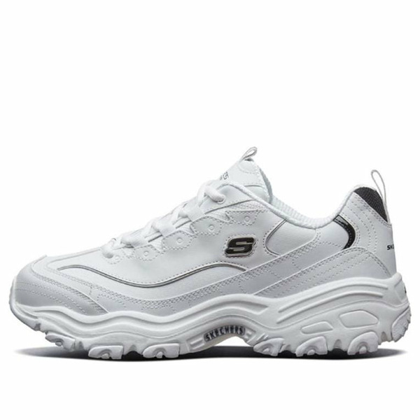 Skechers スケッチャーズ メンズ スニーカー 【Skechers D'Lites 10 White 52676-WBK】 サイズ US_7(25.0cm)｜asty