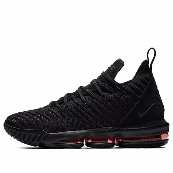 Nike ナイキ メンズ スニーカー Black-University Red 【Nike LeBron 16 EP 'Fresh Bred' AO2595-002】 サイズ US_10(28.0cm)｜asty