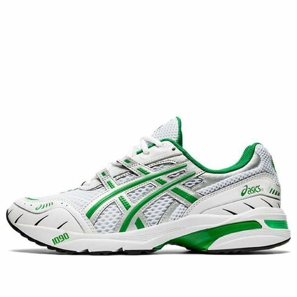 ASICS アシックス メンズ スニーカー White/Green 【ASICS x KASSL Editions Gel-1090 \u0027Crafts For Minds - Green\u0027 1201A016-100】  大きさ US_7.5(25.5糎)