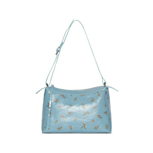 エムエスジイエム レディース ショルダーバッグ 御徒面子 Floral-detail shoulder bag Blue