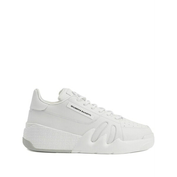 ジュゼッペザノッティ メンズ スニーカー シューズ Talon leather sneakers White｜asty