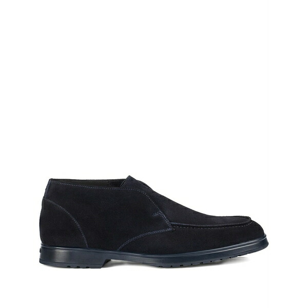 ドンカルズ メンズ ブーツ シューズ Suede slip-on boots Blue|asty