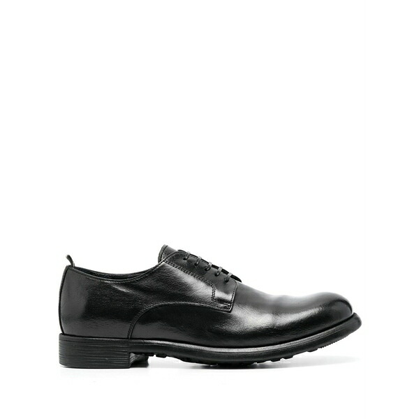 オフィチーネ 創作的 メンズ 御召しものシューズ シューズ Chronicle lace-up shoes Black