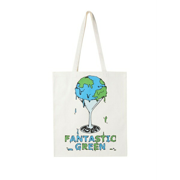エムエスジイエム メンズ トートバッグ 御徒面子 Graphic-print tote bag White