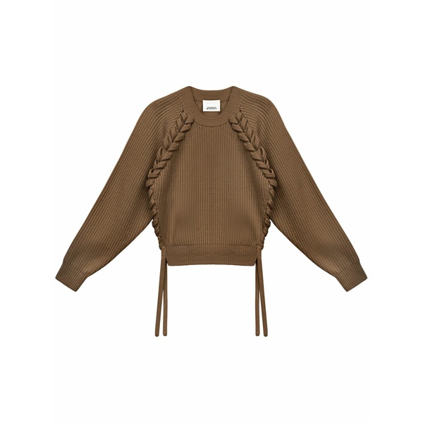 イザ呼びりん マラン レディース 編み物\u0026スウェーター アウター Noelia jumper  Brown