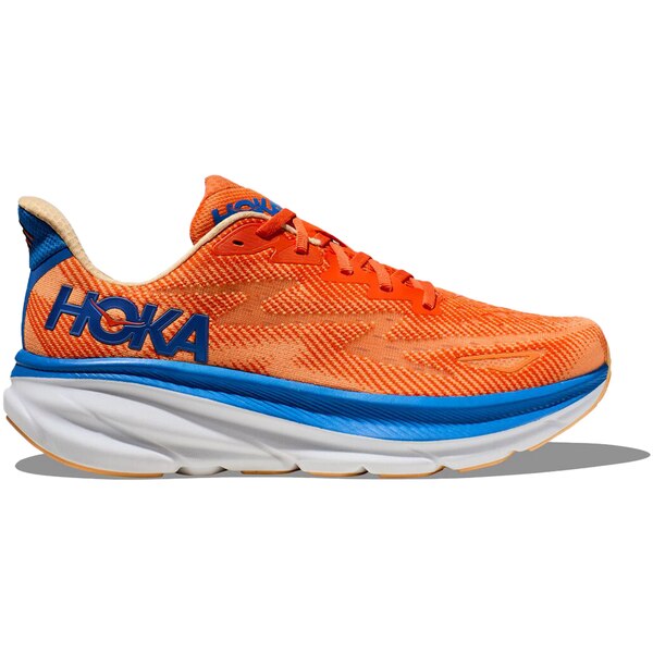 Hoka One One ホカオネオネ メンズ スニーカー 【Hoka One One Clifton 9 Vibrant Orange】 サイズ US_8(26.0cm) Vibrant Orange/Impala｜asty