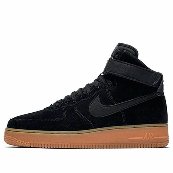 楽天市場】NIKE AIR FORCE 1 HIGH '07 LV8 SUEDE black/black-gum med
