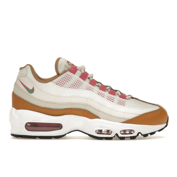Nike ナイキ レディース スニーカー 【Nike Air Max 95 Powerwall White Wheat (Women's)】 サイズ US_W_10 Summit White/Green Noise/Wheat/Phantom｜asty