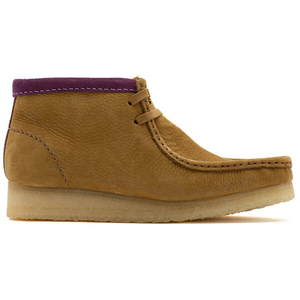 Clarks クラークス レディース スニーカー 【Clarks Originals Wallabee Boot Oakmoss (Women's)】 サイズ US_9(26.0cm) Oakmoss/Brown｜asty
