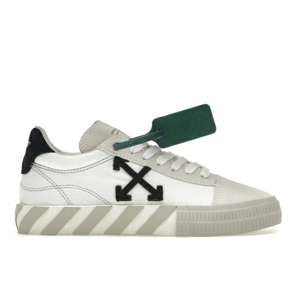 OFF-WHITE 象牙色 レディース スニーカー  【OFF-WHITE Vulc Low White Beige Black (Women\u0027s)】  大きさ US_8(25.0糎) White/Beige/Black