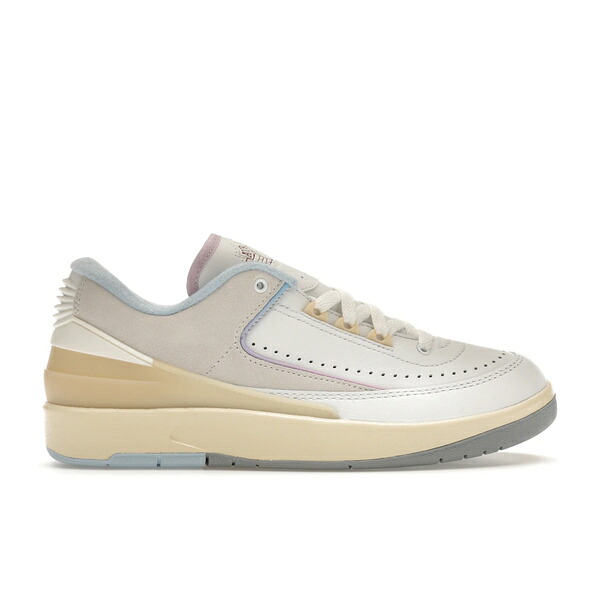 Jordan ジョーダン レディース スニーカー  【Jordan 2 Retro Low Look, Up インチ the Air (Women\u0027s)】  大きさ US_9.5(26.5糎) Summit White/Varsity Red-Ice Blue-Iced Lilac-Muslin-Light Steel Grey