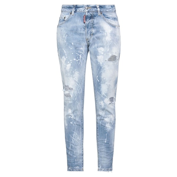 【送料無料】 ディースクエアード レディース デニムパンツ ボトムス Jeans Blue