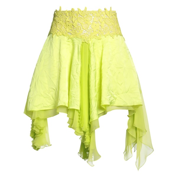 【送料無料】 ヴェルサーチ レディース スカート ボトムス Mini skirts Green