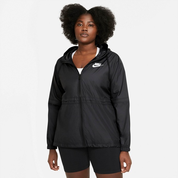 ナイキ レディース ジャケット ブルゾン アウター Nike Women S Sportswear Woven Plus Size Jacket Black Lovpanama Com