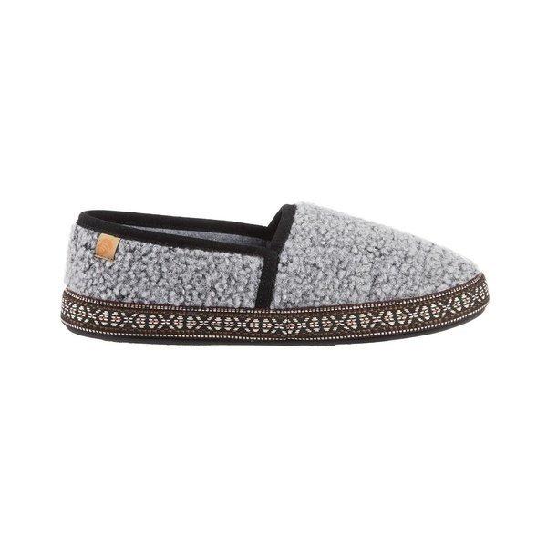 【&即日出荷】 エイコーン レディース サンダル シューズ Women's Moccasin Slippers Gray -｜asty