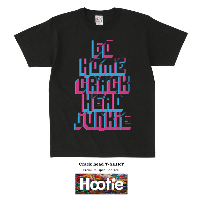 楽天市場 Go Home Crack Head Junkie Tシャツ 半袖 レディース メンズ ストリート ブランド 3dカラー 中毒 ヘッド クラック ライブ ミュージック フェス コカイン おしゃれ ブラック ホワイト 黒 白 ロゴ トップス Tシャツ Astylejapan