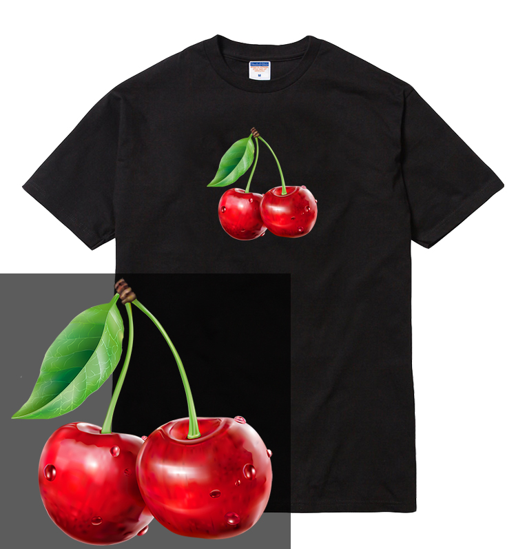 楽天市場 Cherry Tシャツ チェリー さくらんぼ サクランボ Cherry 果物 フルーツ Fruits 果実 ベジタブル かわいい 写真 メルヘン 食べ物 フード メンズ レディース ブランド Tee Tシャツ Astylejapan