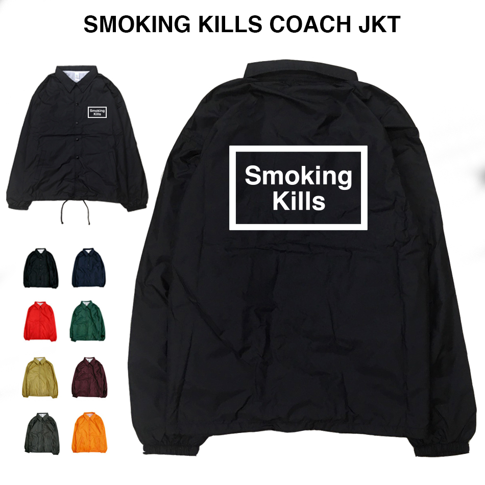 【楽天市場】SMOKING KILLS JKT smokingkills スモーキングキルズ タバコ たばこ 煙草 煙 禁煙 スモーク ロゴ