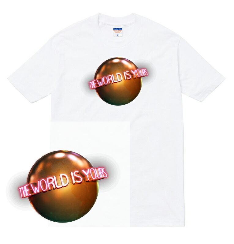 楽天市場 Yours Tシャツ 半袖 Scarface スカーフェイス トニーモンタナ 映画 シネマ ムービー Movie The World Is Yours Theworldisyours メンズ レディース ユニセックス 大きいサイズ ダンス 衣装 Hiphop ストリート ブランド Tee Tシャツ Astylejapan