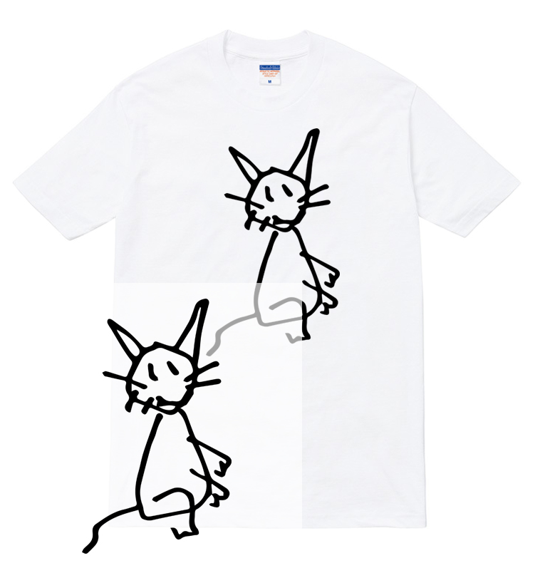 楽天市場 Doodle Cat Tシャツ 半袖 落書き らくがき ラクガキ 子供の落書き かわいい シュール おしゃれ ファンシー メンズ レディース ダンス 衣装 Hiphop ストリート ブランド Tee Tシャツ Astylejapan