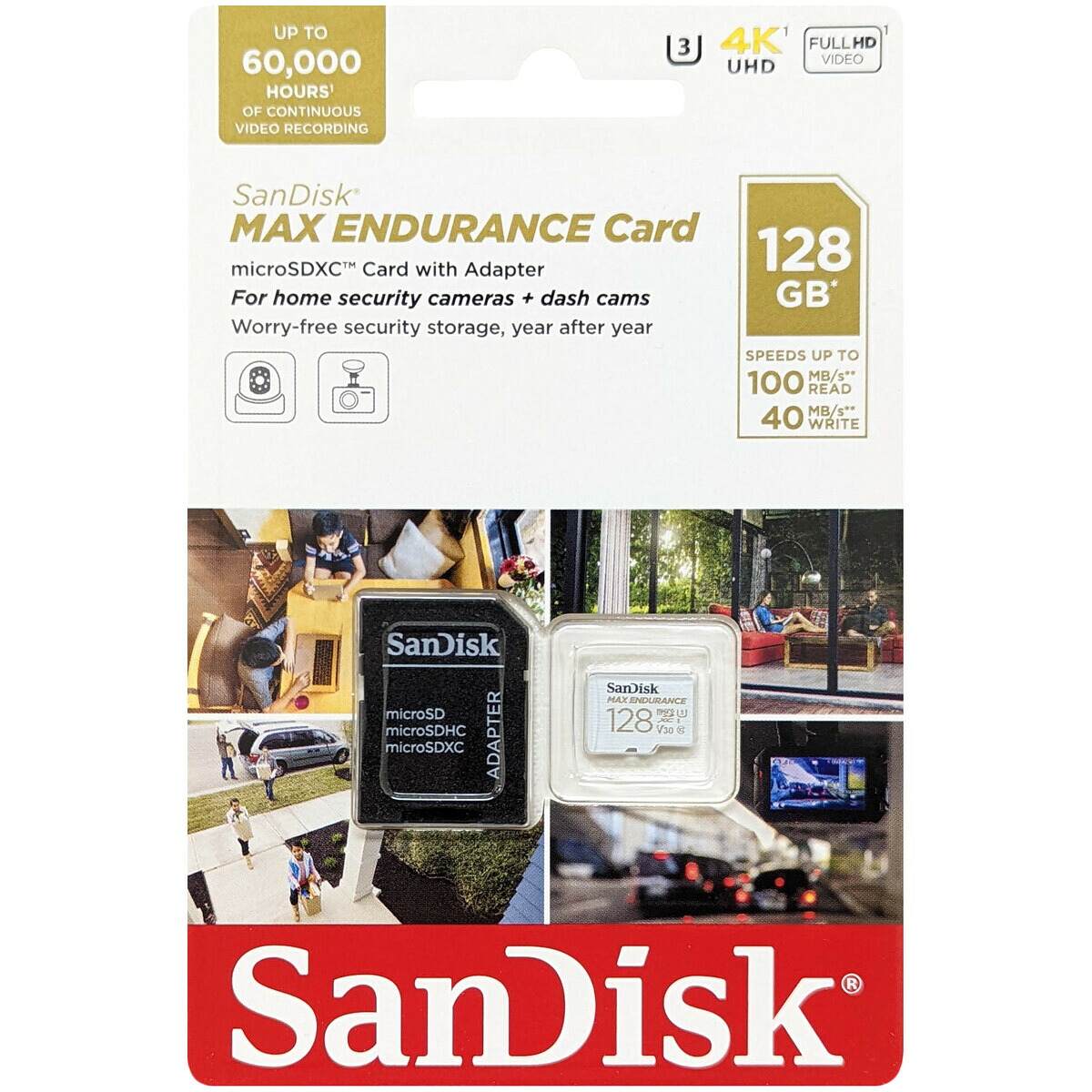 SanDisk サンディスク 並行輸入品 マイクロSDXCカード Max Endurance 128GB SDSQQVR-128G-GN6IA|アスビック
