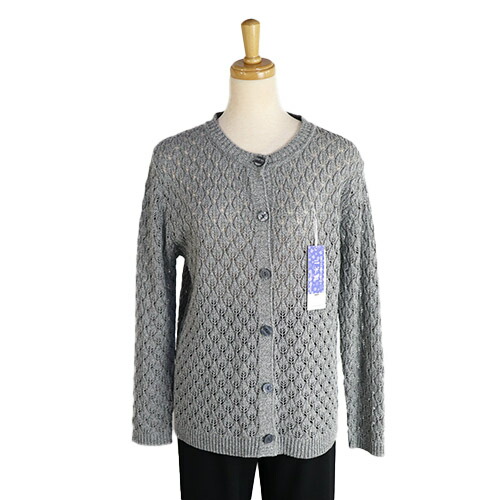 春物新入荷 日本製 シニアカーディガン 前あき 前ボタン 綿50 おしゃれ M L フリー シニアファッション シニアカーディガン 春 夏 秋 60歳代 70歳代 80歳代 誕生日 母の日 プレゼント お土産 病院 施設 室内着 送料無料 5と0のつく日はポイント5倍 春物新入荷 日本製