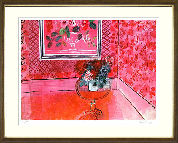 【版画・絵画】ラウル・デュフィ『バラ色の人生』ジクレー■限定200部・新品★|アート明日香